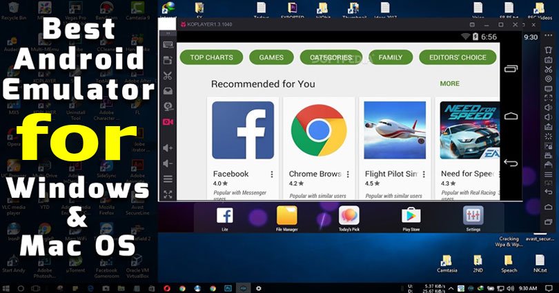 android emulator for pc mac